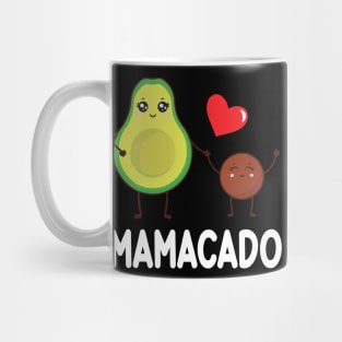 Avocados Dancing Together Happy Avocado Day Mamacado Mother Mug